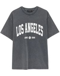 Anine Bing - Cade T-Shirt Los Angeles University - Lyst