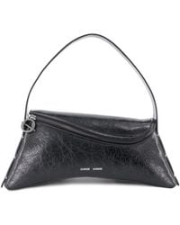 Samsøe & Samsøe - Sadandy Crinkled Leather Shoulder Bag - Lyst