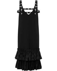 Moschino - Jurk Verfraaid Met Lint En Ruches - Lyst