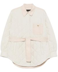 Fabiana Filippi - Doudoune À Taille Ceinturée - Lyst