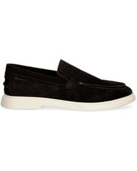 GANT - Suede Slip-On Loafers - Lyst