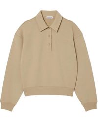Lacoste - Logo-Patch Polo Top - Lyst