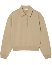 Lacoste - Logo-Patch Polo Top - Lyst