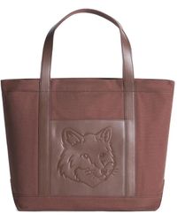 Maison Kitsuné - Shopper mit Fuchs - Lyst