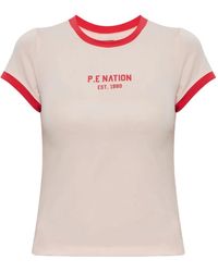 P.E Nation - T-Shirt Reveal À Logo Imprimé - Lyst