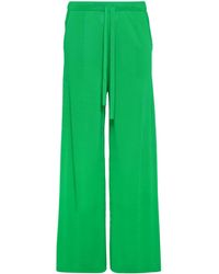 P.A.R.O.S.H. - Knitted Straight-leg Trousers - Lyst