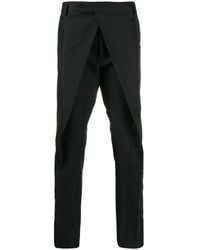 Les Hommes - Tailored Front-Bib Trousers - Lyst