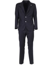Tombolini - Notched-Lapel Single-Breasted Suit - Lyst