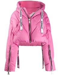 Khrisjoy Cropped Donsjas - Roze