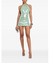 retroféte - Tulip Sequin-Embellished Mini Dress - Lyst