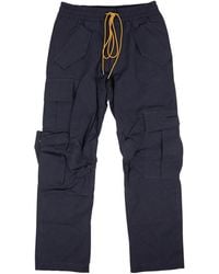 Rhude - Drawstring-Waist Cargo Trousers - Lyst