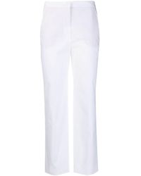 ..,merci - Concealed-fastening Cotton Trousers - Lyst