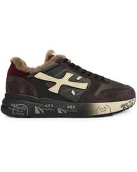 Premiata - Zapatillas Mick Con Forro De Piel De Borrego - Lyst