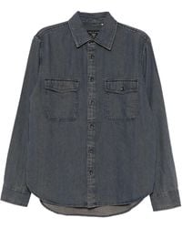 Rag & Bone - Button-Up Denim Shirt - Lyst