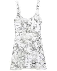 Alice + Olivia - Miriam Mini Dress - Lyst