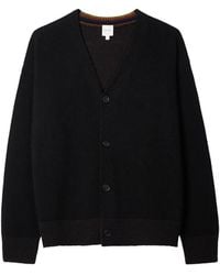 Paul Smith - V-Neck Buttoned Cardigan - Lyst