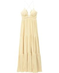 Ba&sh - Wasta Pleated Tiered-Design Dress - Lyst