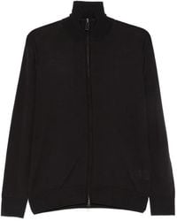 Paolo Pecora - Zip-Up High-Neck Cardigan - Lyst