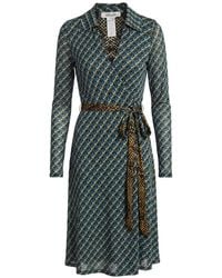 Diane von Furstenberg - Robe-Portefeuille Pheonix À Design Réversible - Lyst