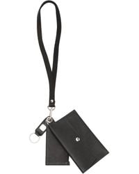 小物 GUIDI KEYCHAIN BLACK GUIDI CRD00 GROPPONE LEATHER KEY CHAIN BLACK | DOSHABURI