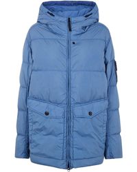 Stone Island - Compass-Badge Puffer Jacket - Lyst