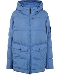 Stone Island - コンパスバッジ パデッドジャケット - Lyst