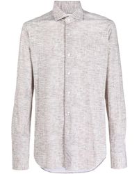 Xacus - Long-sleeve Button-up Shirt - Lyst