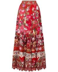 CAMILLA - Sweet Home Alexandria Tiered Maxi Skirt - Lyst