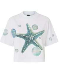 Pinko - T-Shirt À Imprimé Graphique - Lyst