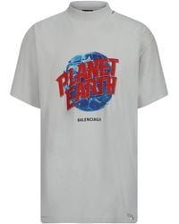Balenciaga - Planet Earth T-Shirt - Lyst