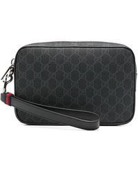 Gucci - Gg Supreme Clutch Bag - Lyst