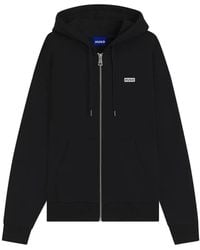HUGO - Zip Hoodie - Lyst