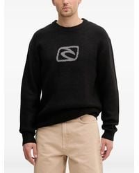 Rip Curl - Inner Visions Pullover Mit Logo-Intarsie - Lyst