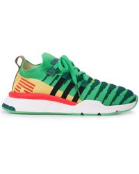 adidas - X Dragon Ball Z Eqt Support Mid Adv “Shenron” Sneakers - Lyst