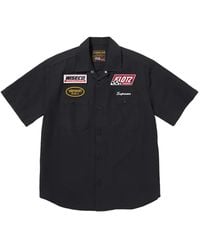 Supreme - X Vanson Leathers Short-Sleeve Work Shirt - Lyst