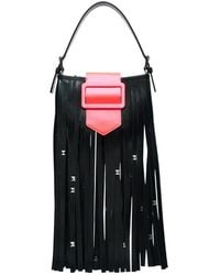 VAQUERA - Mini Fringed Tote Bag - Lyst