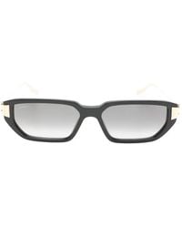 Cartier - Panthère De Cartier Rectangle-Frame Sunglasses - Lyst