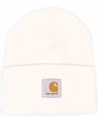 Carhartt - Logo Beanie - Lyst