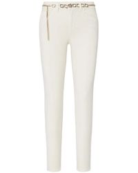 Liu Jo - Pantalon Skinny Avec Ceinture - Lyst