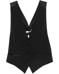 Dondup - Crossover-Back Waistcoat - Lyst