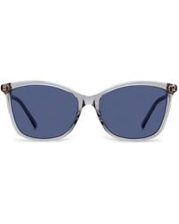 Jimmy Choo - Square Rim Sunglasses - Lyst
