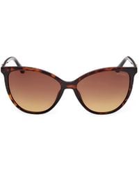 GUESS EYEWEAR - Lunettes De Soleil À Monture Papillon - Lyst