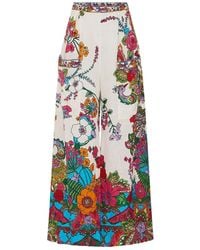 CAMILLA - Pantalones anchos con bolsillo en el frente - Lyst