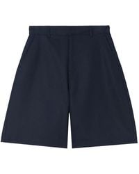 Adererror - Logo-Patch Cotton Shorts - Lyst