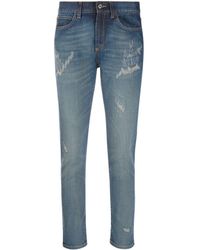 Gucci Cropped Jeans - Blauw