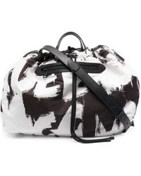 Alexander McQueen - Handtasche mit Graffiti-Print - Lyst