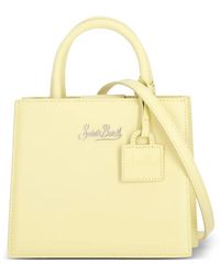 MC2 Saint Barth - Mini Shop Bag Leather Tote Bag - Lyst