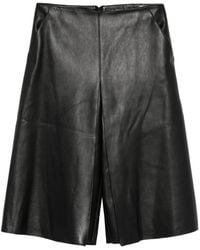 David Koma - Culotte Aus Leder - Lyst