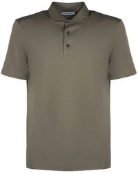Cruciani - Buttoned Polo Shirt - Lyst