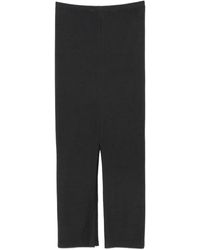 Nanushka - Tief Sitzender Midirock Mit Schlitz - Lyst